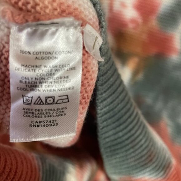 LOFT Lou & Grey Tie-Dye Sweater, Size XS - Picture 6 of 6